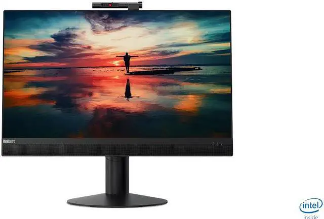 Alt view image 5 of 5 - Lenovo ThinkCentre M920z 10S60042US All-in-One Computer Core i5 i5-9400 8 GB RAM 256 GB SSD 23.8" 1920 x 1080 Desktop Business Black