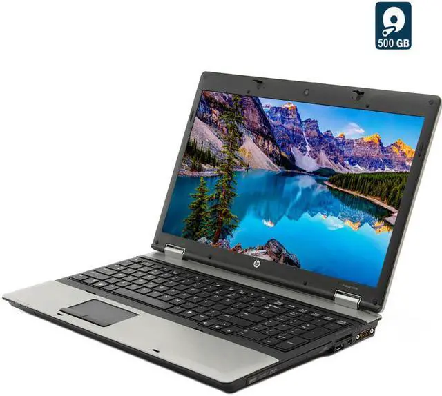 Alt view image 2 of 2 - HP ProBook 6550b 15.6" Widescreen Laptop - with Intel i5-520M 2.4GHz, 4GB RAM, 128GB SSD Hard Drive - Windows 7 Professional 64