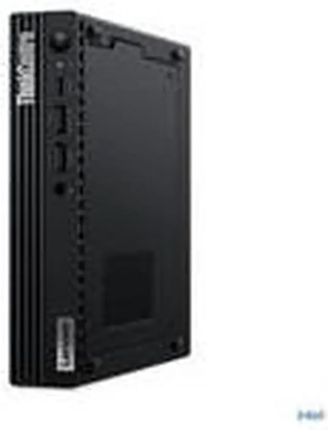 Main image of Lenovo ThinkCentre M80q Gen 3 11U1004XUS Desktop Computer - Intel Core i5 12th Gen i5-12500T Hexa-core (6 Core) 2 GHz - 16 GB RAM DDR5 SDRAM - 256 GB M.2 PCI Express NVMe 4.0 x4 SSD - Tiny - Black