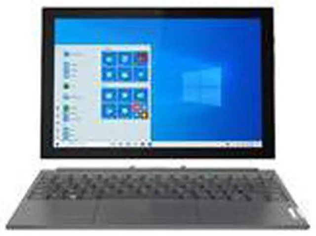 Alt view image 2 of 20 - Lenovo IdeaPad 3 10IGL5 82AT00F1US 10.3" Touchscreen Detachable 2 in 1 Notebook - WUXGA - 1920 x 1200 - Intel Celeron N4020 Dual-core (2 Core) 1.10 GHz - 4 GB Total RAM - 4 GB On-board Memory - 1