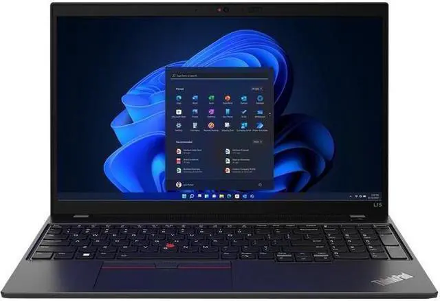 Main image of Lenovo ThinkPad L15 Gen 3 21C30056US 15.6" Notebook - Full HD - 1920 x 1080 - Intel Core i5 12th Gen i5-1235U Deca-core (10 Core) - 8 GB Total RAM - 256 GB SSD - Thunder Black