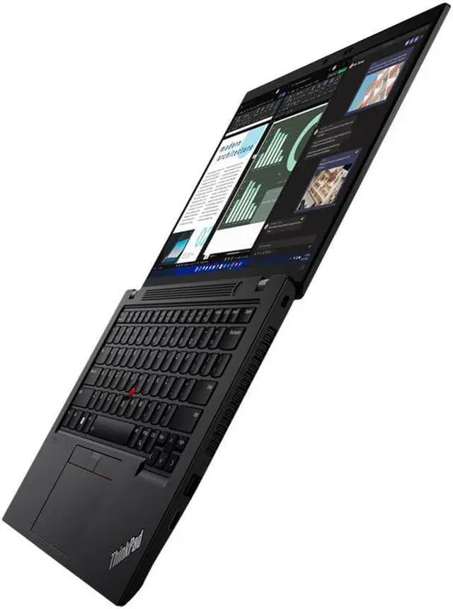 Alt view image 12 of 20 - Lenovo ThinkPad L14 Gen 3 21C50015US 14" Notebook - Full HD - 1920 x 1080 - AMD Ryzen 5 PRO 5675U Hexa-core (6 Core) 2.30 GHz - 8 GB Total RAM - 256 GB SSD - Thunder Black - AMD Chip - Windows 11