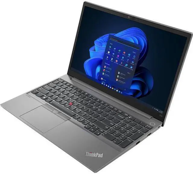 Alt view image 9 of 20 - Lenovo ThinkPad E15 Gen 4 21E6007BUS 15.6" Notebook - Full HD - 1920 x 1080 - Intel Core i5 12th Gen i5-1235U Deca-core (10 Core) - 8 GB Total RAM - 8 GB On-board Memory - 256 GB SSD - Mineral Me