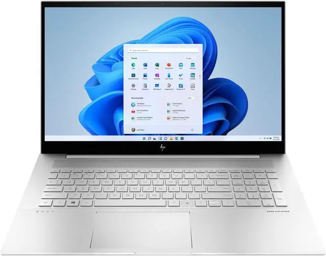 Alt view image 17 of 17 - HP ENVY 17m-ch1013dx 17.3" Touch 12GB 544GB+ Core i7-1195G7 2.9GHz WIN11H, Natural Silver