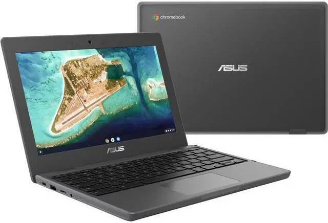 Alt view image 8 of 20 - Asus Chromebook CR1 CR1100CKA-YZ142 11.6" Rugged Chromebook HD 1366x768 Intel Celeron N5100 Quad-core (4 Core) 1.10 GHz 4 GB Total RAM 32 GB Flash Memory - Dark Gray