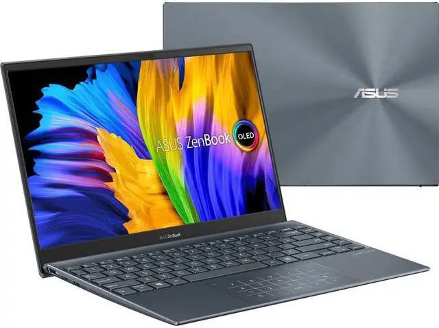Alt view image 12 of 13 - ASUS Laptop ZenBook AMD Ryzen 5 5500U 8GB Memory 512 GB PCIe SSD AMD Radeon Graphics 13.3" Windows 11 Home 64-bit UM325UA-DH51