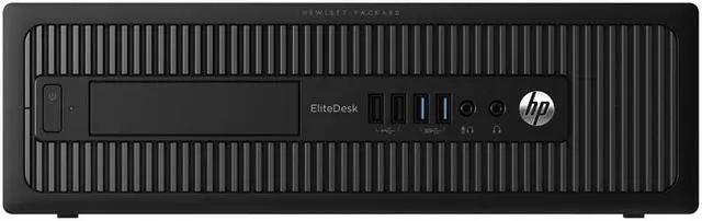 Alt view image 3 of 6 - HP EliteDesk 800 G1 Ultra Small USFF i5 4th Gen, 8GB RAM 180GB Solid State Drive, Win 10 Pro