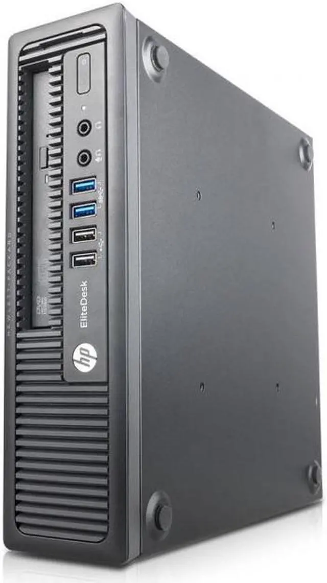 Alt view image 2 of 6 - HP EliteDesk 800 G1 Ultra Small USFF i5 4th Gen, 8GB RAM 180GB Solid State Drive, Win 10 Pro