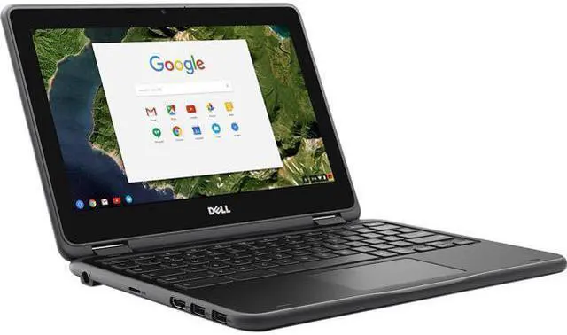 Main image of Dell Chromebook 3180 11.6" LCD Chromebook - Intel Celeron N3060 Dual-core (2 Core) 1.60 GHz - 4GB - 16GB Flash Memory Capacity