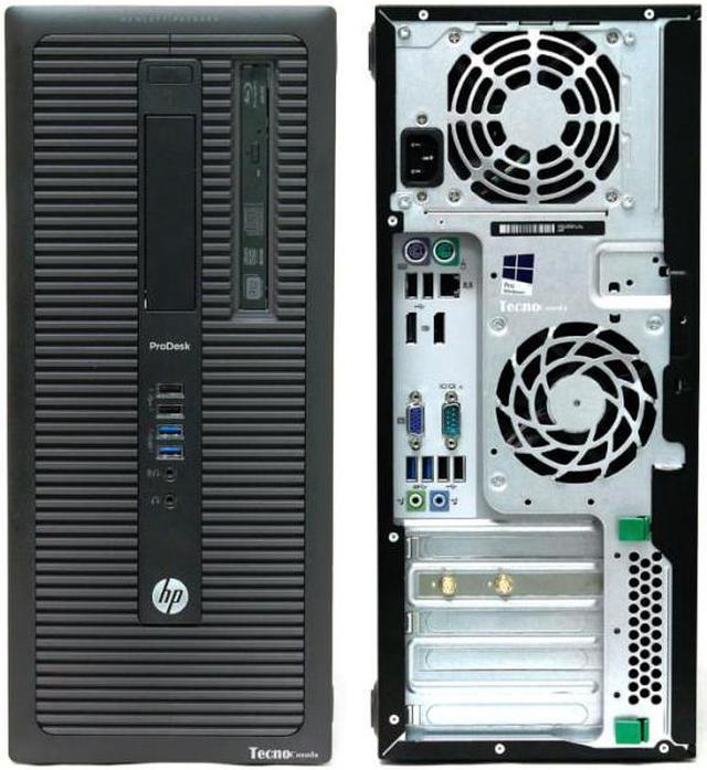 HP Prodesk 600 G1 Tower - Intel Core i5 4570 - 3.2GHz - 8GB RAM - 1TB HDD -  Windows 10 Pro