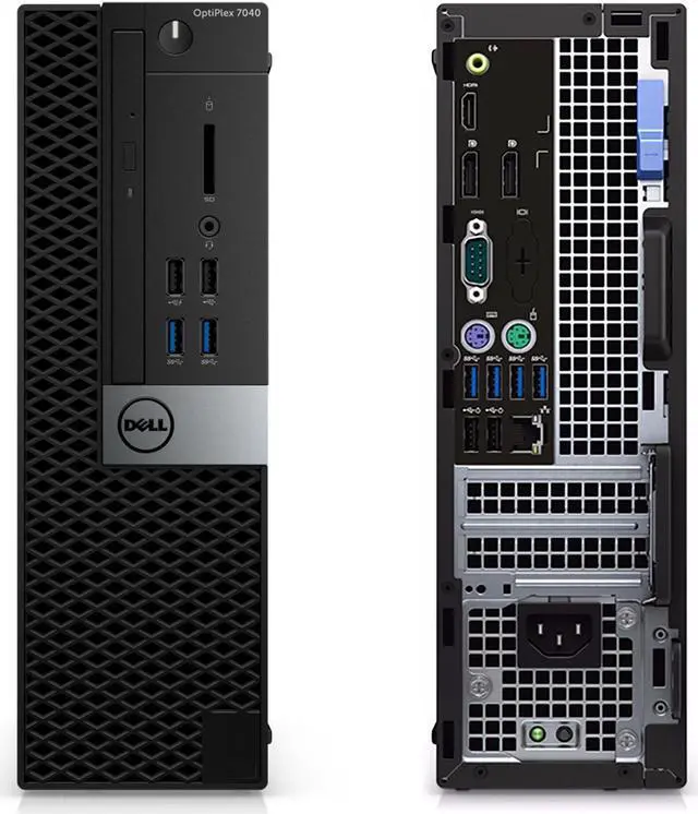 Alt view image 2 of 6 - Dell OptiPlex 7040, Small Form Factor, Intel Core i5-6500 @ 3.20 GHz, 8GB DDR3, 1TB HDD, DVD-RW, No Operating System