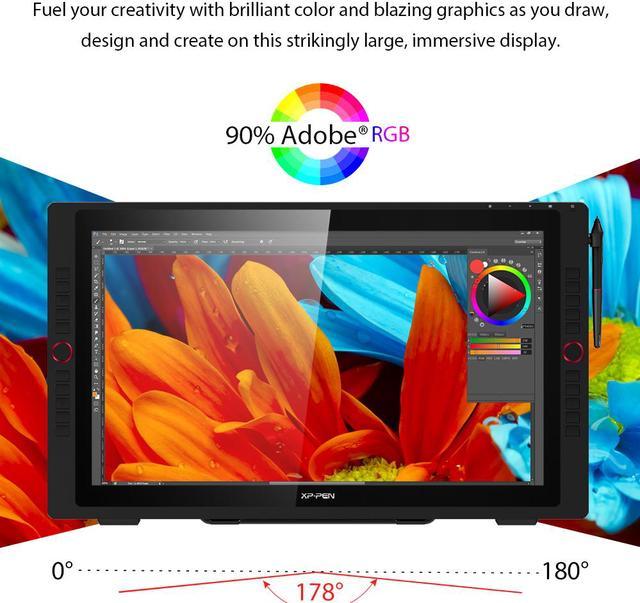 XPPen Artist 24 Pro Graphics Tablet, 2K Digital Art Drawing Tablet