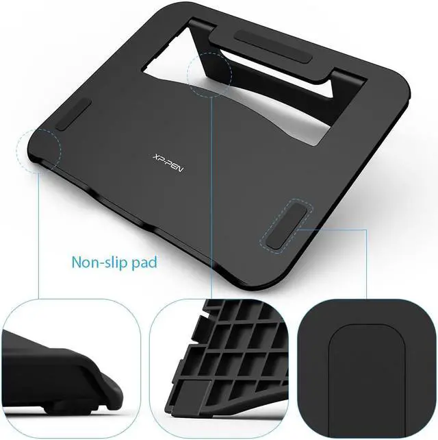 Alt view image 4 of 7 - XPPen Non-slip Drawing Tablet Stand for Artist 10/12/13 in Pen Dispaly Portable Graphic Tablet Holder for all 10"-13" Drawing Pad