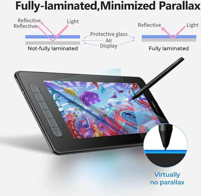 Alt view image 4 of 7 - XPPen Artist 10 2nd Graphic Tablet with Screen 10in Ddigital Art Drawing Tablets with Pen for Beginner