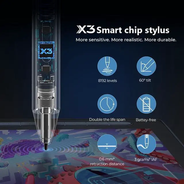 Alt view image 3 of 7 - XPPen Artist 10 2nd Graphic Tablet with Screen 10in Ddigital Art Drawing Tablets with Pen for Beginner