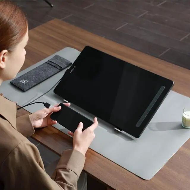 Alt view image 7 of 7 - XPPen Artist 16 2nd Drawing Tablet, Graphic Tablet For Animation, Digital Art Pen Display with Full Lamination 1080P Screen 8192 Pressure Levels Stylus for Computer Black