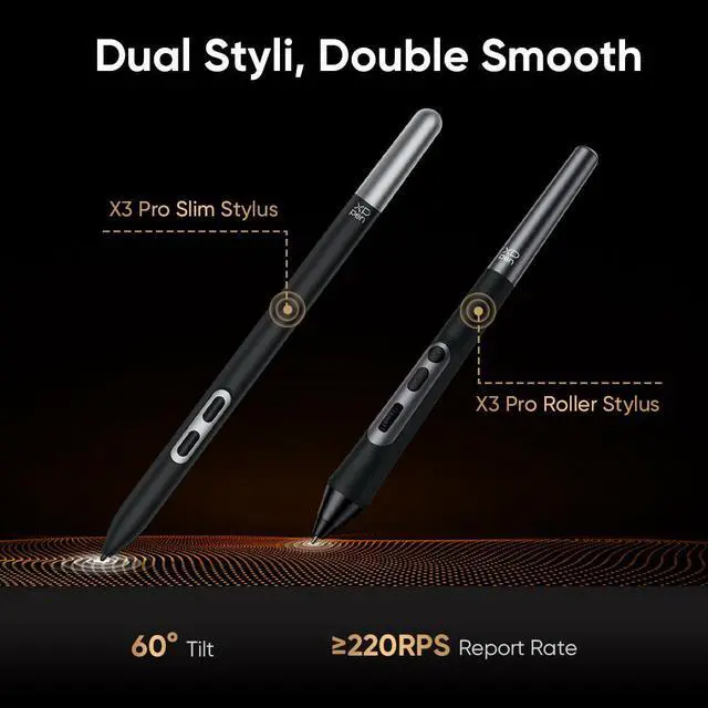 Alt view image 5 of 7 - XPPen Artist Pro 19 (Gen 2) Drawing Tablet | 4K, 99.8% sRGB Display | Calman Verified Screen | Two 16K Pressure Levels Pens | Full-laminated Graphic Display for Computer