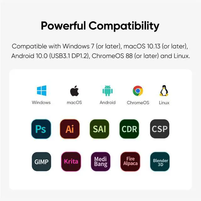Alt view image 7 of 7 - XPPen Latest Artist Pro Drawing Tablet,15.6"/13.3" Eye Protection Screen,16384 Pen Pressure,2 Gen Design 16.7 Cillion Colors Pen Display,Graphic Tablet with X3 Pro Smart Chip Stylus for Digital Art