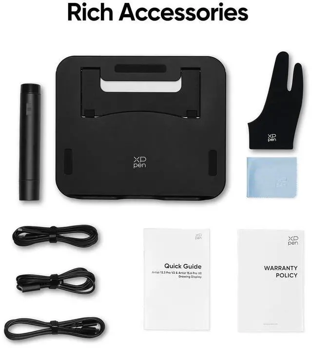 Alt view image 7 of 7 - XPPen Latest Artist Pro Drawing Tablet,15.6"/13.3" Eye Protection Screen,16384 Pen Pressure,2 Gen Design 16.7 Cillion Colors Pen Display,Graphic Tablet with X3 Pro Smart Chip Stylus for Digital Art