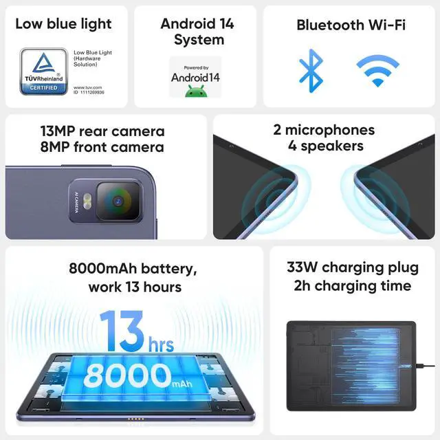 Alt view image 6 of 7 - XPPen 12.2 Inch Standalone Drawing Tablet Magic Drawing Pad, No Computer Needed, Android Tablet with 16384 Pressure Levels Stylus, 8GB + 256GB Portable for Digital Drawing