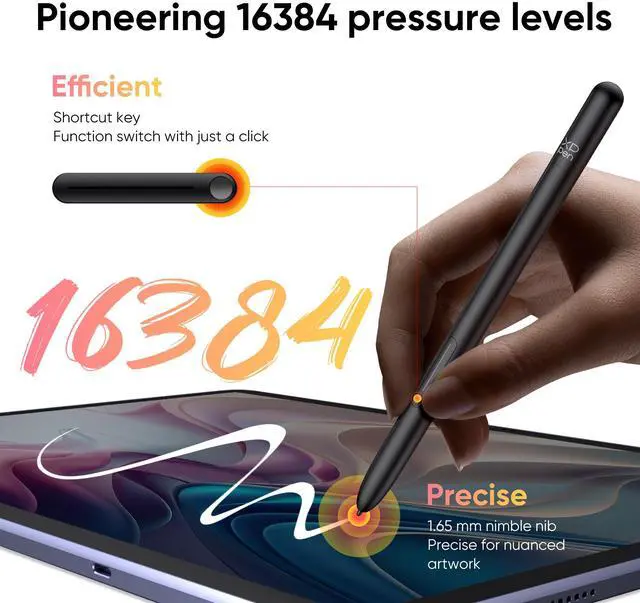Alt view image 2 of 7 - XP-Pen 12.2 Inch Standalone Drawing Tablet Magic Drawing Pad No Computer Needed Android Tablet with 16384 Pressure Levels Stylus 8GB + 256GB Portable for Digital Drawing