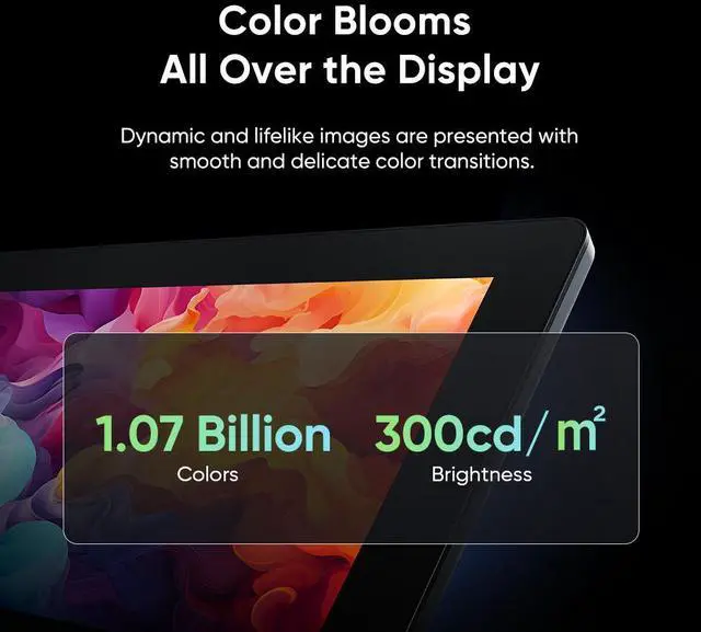 Alt view image 2 of 7 - XPPen Artist Pro Gen2 Drawing Tablet with Screen,23.8 inch Upgraded 4K Resolution Graphics Tablet,16384 Level Pen Pressure/Calman Verified Display,Graphic Monitor for Laptops with Two Pens