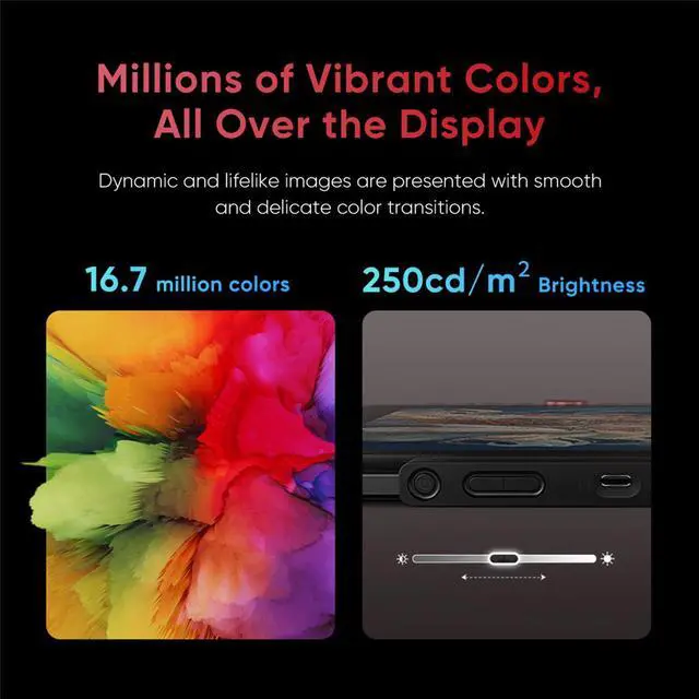 Alt view image 3 of 7 - XPPen Artist13.3 Pro V2 Drawing Display with Stand for Computers,Graphic Tablet with 1080P Screen, 16384 Pen Pressure Stylus, 99% sRGB Full-Laminated Pen Display