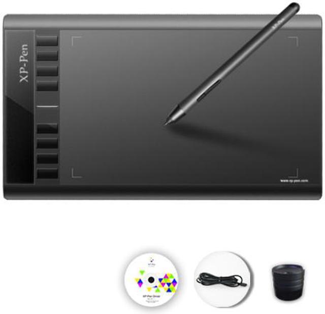 XP-PEN Star03 12” Graphics Tablet Drawing Pen Tablet Drawing Tablet  Battery-free Stylus Passive Pen with Transparent Film and 8 Hot Keys