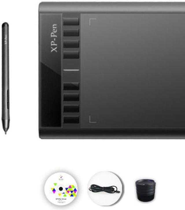 Alt view image 7 of 6 - XP-PEN Star03 12” Graphics Tablet Drawing Pen Tablet Drawing Tablet Battery-free Stylus Passive Pen with Transparent Film and 8 Hot Keys