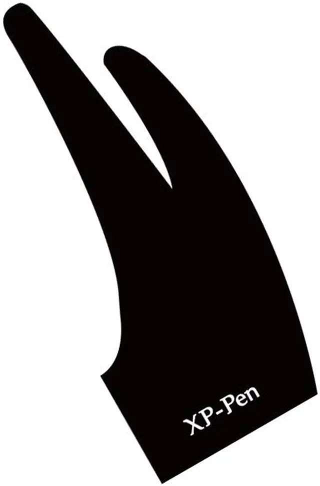 Alt view image 4 of 4 - XP-Pen AC01 Artist Anti-fouling Glove Lycra Glove for Drawing Tablet Pen Display LED Light Box Light Table free size(Black)