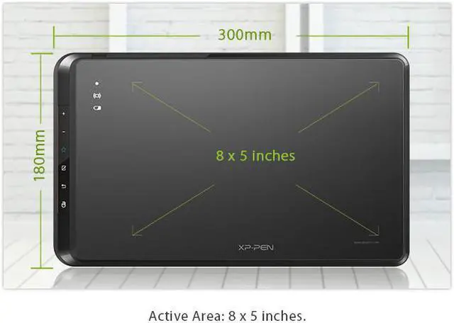 Alt view image 5 of 7 - XP-Pen Star05 Wireless Drawing tablet Battery-free Stylus Graphics Drawing Tablet with Touch Express Keys
