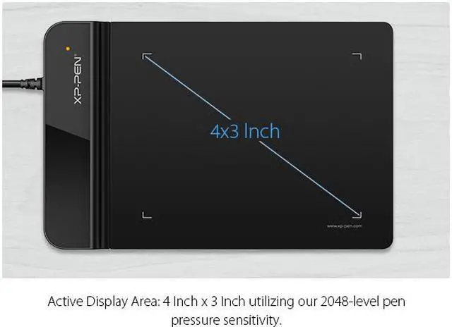 Alt view image 6 of 6 - XP-Pen StarG430S 4 x 3 inch Ultrathin Digital Tablet Graphic Drawing Tablet Drawing Pen Tablet for OSU with Battery-free stylus- designed! Gameplay.
