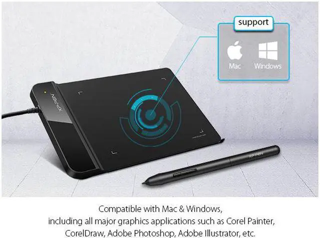 Alt view image 4 of 6 - XP-Pen StarG430S 4 x 3 inch Ultrathin Digital Tablet Graphic Drawing Tablet Drawing Pen Tablet for OSU with Battery-free stylus- designed! Gameplay.