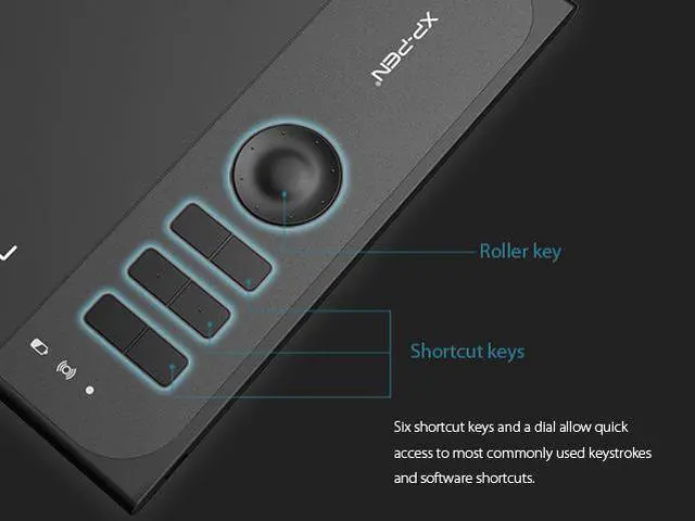 Alt view image 3 of 7 - XP-Pen Star06 Wireless 2.4G Graphics Drawing Tablet Digital tablet Painting Board with 6 Hot Keys