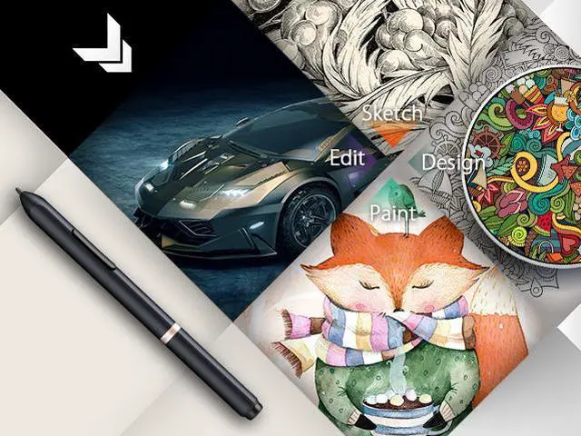 Alt view image 2 of 7 - XP-Pen Artist15.6 15.6 Inch IPS Drawing Monitor Pen Display Graphics Digital Monitor with Battery-free Passive Stylus (8192 levels pressure)