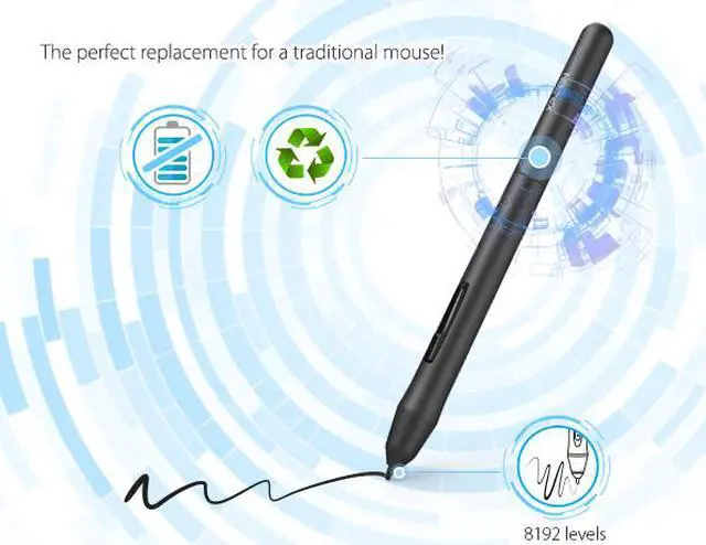 Alt view image 6 of 7 - XP-Pen StarG640 6x4 Inch osu! Ultrathin Tablet Drawing Tablet Digital Graphics Tablet with Battery-free Stylus(8192 levels pressure)