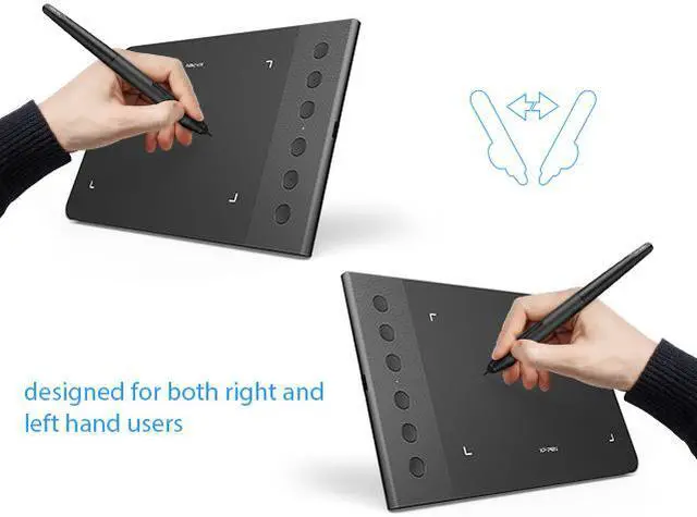 Alt view image 4 of 7 - XP-PEN G640S Drawing Tablet Graphic Pen Tablet for OSU! 8192 Levels Pressure Digital Tablet with 6 Shortcut Keys and Battery-Free Stylus (6x3.75 Inch)