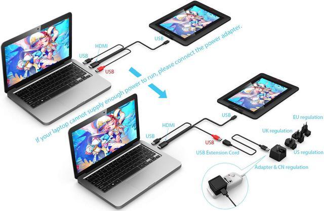 Alt view image 6 of 7 - XP-PEN Artist 12 Pro 11.6 Inch Drawing Monitor Pen Display Full-Laminated Graphics Drawing Tablet with Tilt Function Battery-Free Stylus and 8 Shortcut Keys (8192 Levels Pen Pressure and 72% NTSC)