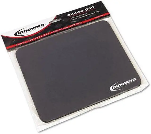 Alt view image 5 of 12 - Innovera IVR52449 Gray Rubber Mouse Pad