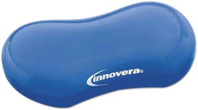 Alt view image 3 of 12 - Innovera Gel Mouse Wrist Rest Blue 51432