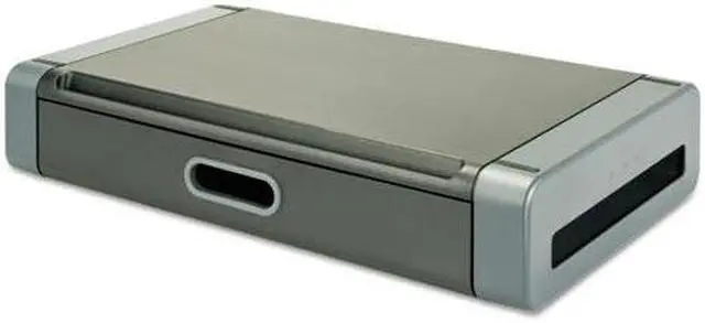 Alt view image 2 of 20 - KANTEK Monitor Riser, 19 X 11 X 4, Black