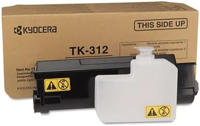 Alt view image 5 of 12 - KYOCERA-STRATEGIC TK312 KYOCERA TK-312 BLACK TONER FOR USE IN FS2000D - PAGE YIELD 12,000 ALSO CALLED 1T