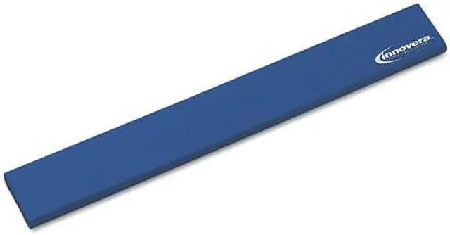 Alt view image 2 of 8 - Innovera IVR52457 Latex-Free Synthetic Rubber Keyboard Wrist Rest
