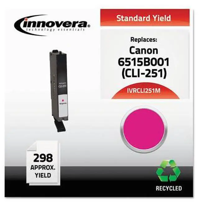 Alt view image 2 of 3 - Innovera Remanufactured Canon 6515B001 (CLI-251) Ink Magenta CLI251M