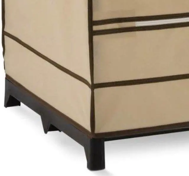 Alt view image 5 of 14 - Honey Can Do 60In Double Door Storage Closet With Shoe Organizer - WRD-01272