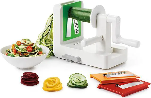 Main image of OXO Good Grips 3-Blade Tabletop Spiralizer with StrongHold Suction