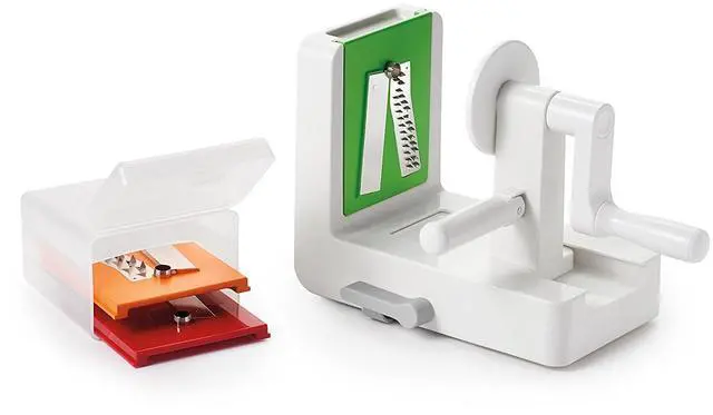 Alt view image 2 of 19 - OXO Good Grips 3-Blade Tabletop Spiralizer with StrongHold Suction