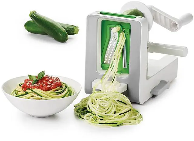 Alt view image 3 of 19 - OXO Good Grips 3-Blade Tabletop Spiralizer with StrongHold Suction