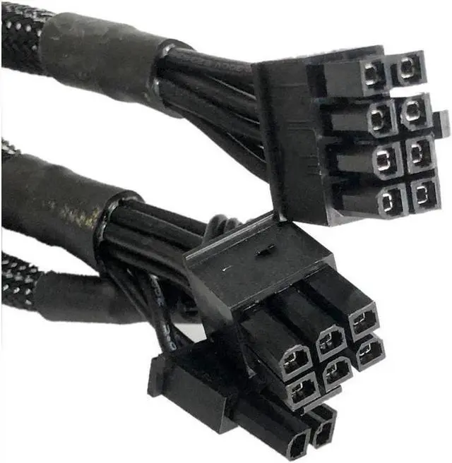 Alt view image 3 of 3 - BUCIER 8PIN TO dual 8+6 PCIE VGA Power Cable for SuperNOVA 750 850 G2 G3 G5 B3