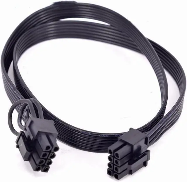 Alt view image 3 of 6 - BUCIER CPU 8Pin to 8Pin (4+4Pin) Modular Power Supply Cable For TX850M TX750M TX650M TX550M TX-M Series Semi Modular PSU 60CM